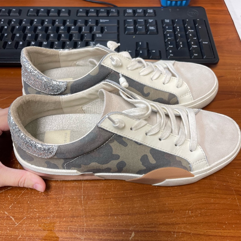 dolce vida camo sneakers
